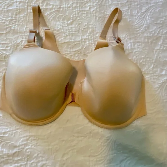 NWOT SOMA Vanishing 360 Perfect Coverage Front Closure light tan Bra. 36 DDD. - Picture 2 of 4